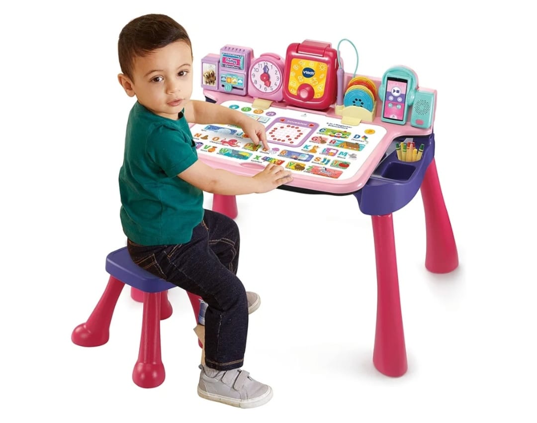Vtech 5-in 1 Maischer schreibtisch Interaktiver Kinderschreibtisch inkl