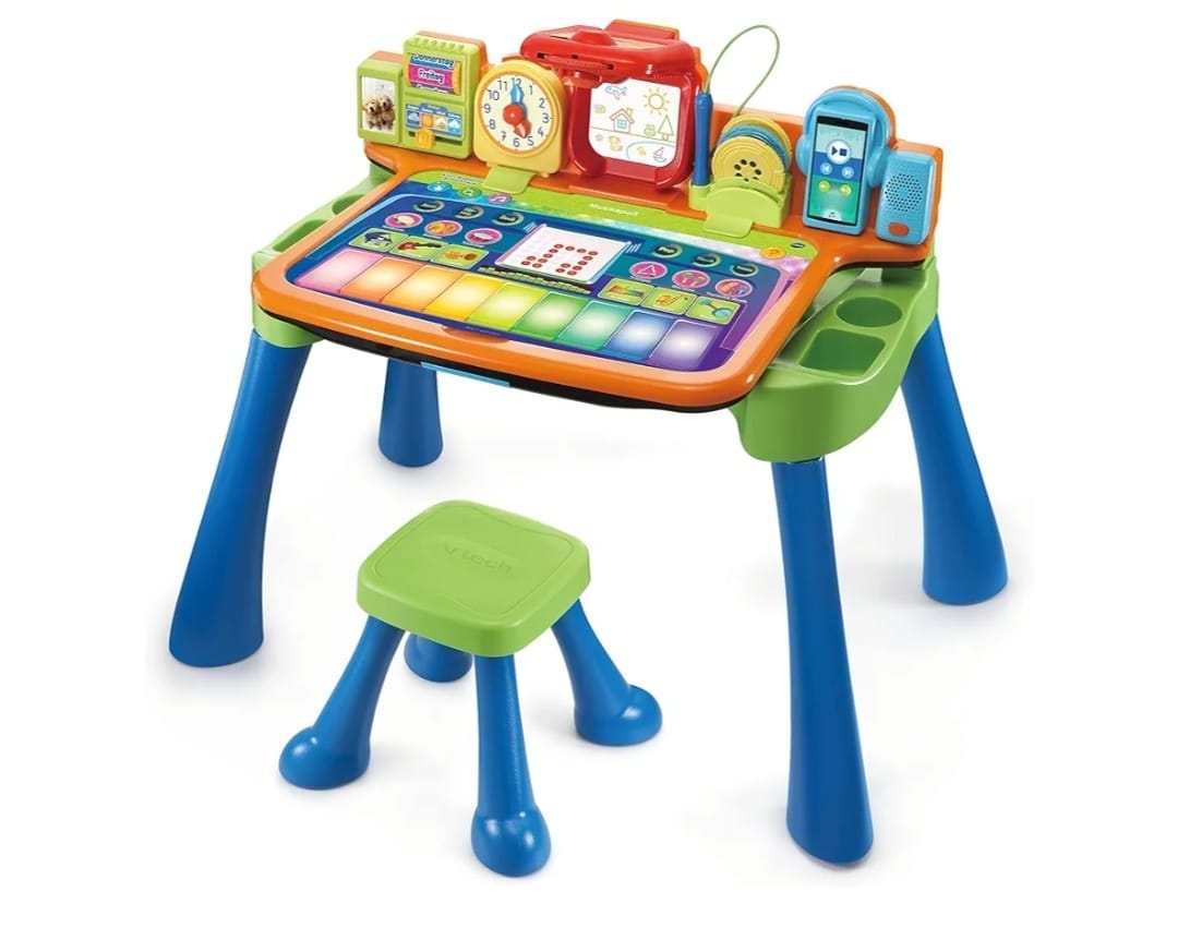 Vtech 5-in 1 Maischer schreibtisch Interaktiver Kinderschreibtisch inkl