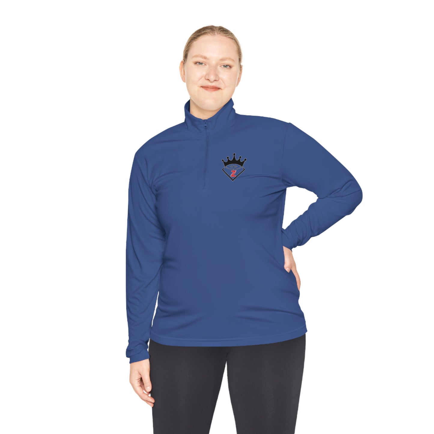 men Unisex Quarter-Zip Pullover